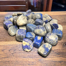 Lapis Tumble Polished Stones - Gem Center USA INC