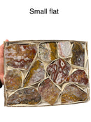 Agua Nueva Agate Polished Flats - Gem Center USA INC
