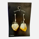 .925 Silver Crystal Earrings - Gem Center USA INC