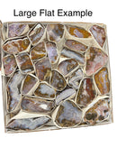Agua Nueva Agate Polished Flats - Gem Center USA INC