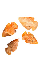 Carnelian Agate Plain Edge Bulk Arrowheads - Gem Center USA INC
