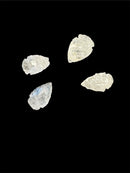 Clear to White Quartz Plain Edge Bulk Arrowheads - Gem Center USA INC