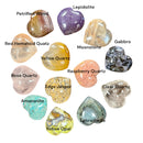 Polished Stone Hearts from Madagascar - Gem Center USA INC