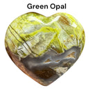 Polished Stone Hearts from Madagascar - Gem Center USA INC