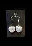 .925 Silver Crystal Earrings - Gem Center USA INC