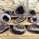 Mixed lot Amethyst Cones and Large clusters - Gem Center USA INC
