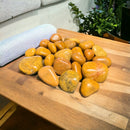 Camel Agate Tumble Polished Stones - Gem Center USA INC