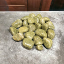 Green Jasper Tumble Polished Stones - Gem Center USA INC