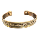 Copper Cuff Adjustable Bracelets Multiple Styles - Gem Center USA INC