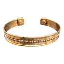 Copper Cuff Adjustable Bracelets Multiple Styles - Gem Center USA INC