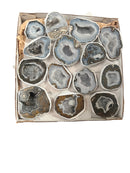Las Choyas Coconut Polished Geodes in a flat box B+ - Gem Center USA INC
