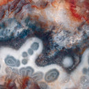 Red Coral Metal Matrix Lapidary Rough