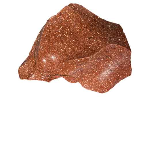 Red Goldstone Rough Material