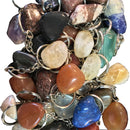 Tumbled Stone Keychains