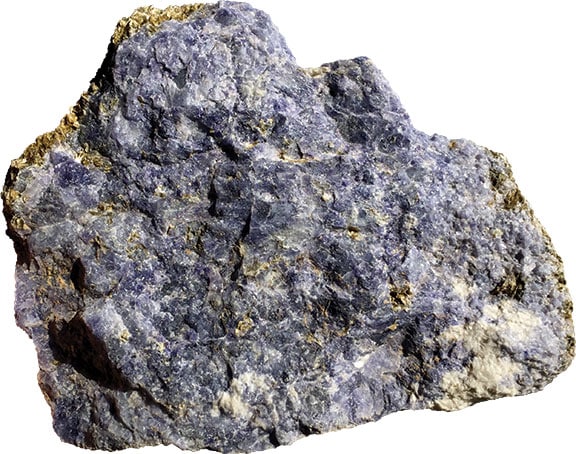 Blue Scapolite Lapidary Rough