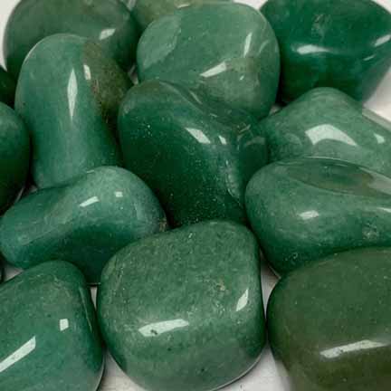 Green Aventurine Tumble Polished Stones - Main Image