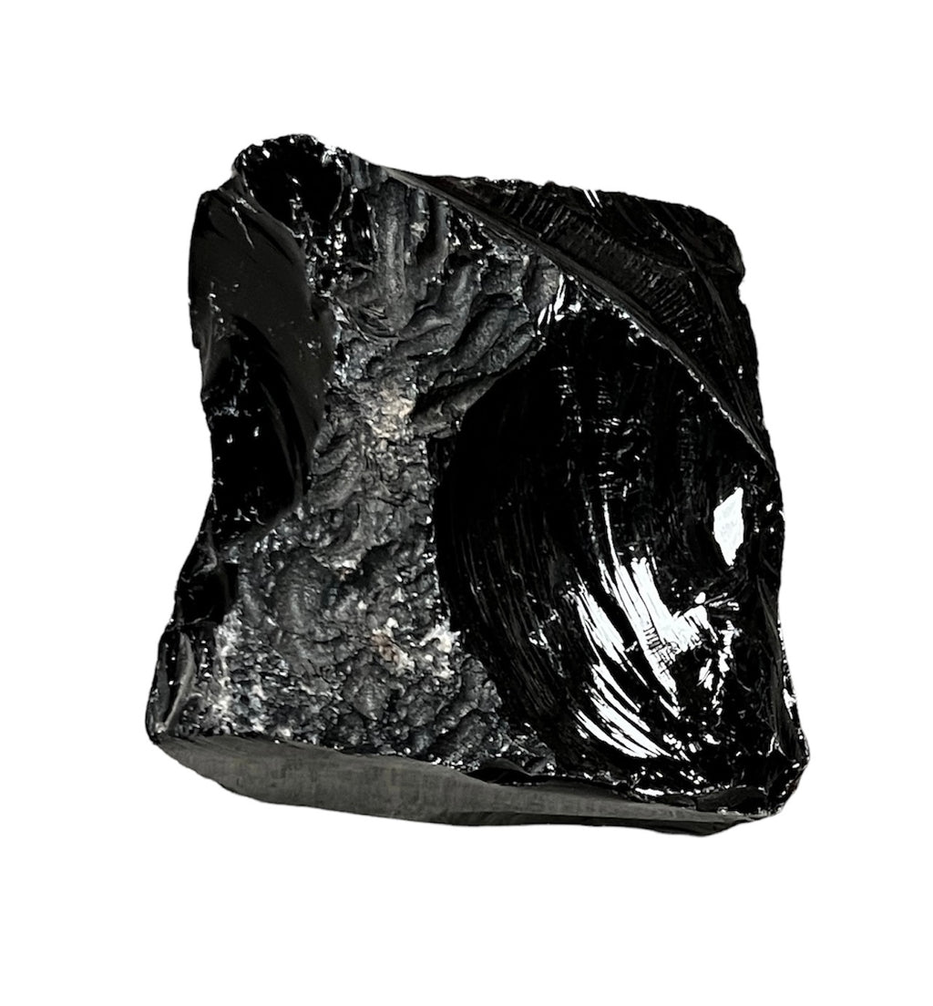 Black Obsidian Rough Specimens - Main Image