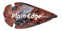 Mecca Obsidian Plain and Serrated Edge Arrowheads - Gem Center USA INC