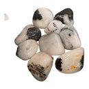 Black Tourmaline in Quartz Tumble Polished Stones - Gem Center USA INC