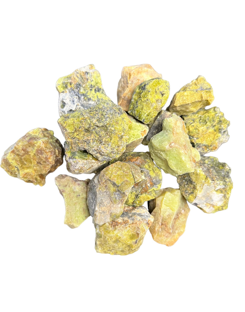 Green Opal Rough Specimens - Gem Center USA INC