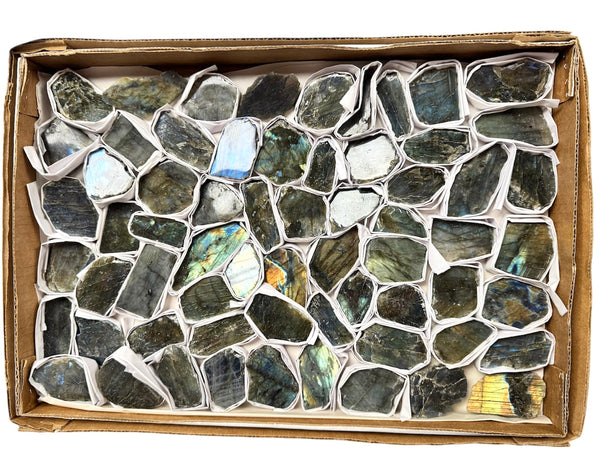 Labradorite Polished Flats - Gem Center USA INC