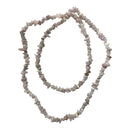 Kunzite Chip Bead Necklaces 30-32 Inches - Gem Center USA INC