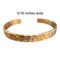Copper Cuff Adjustable Bracelets Multiple Styles