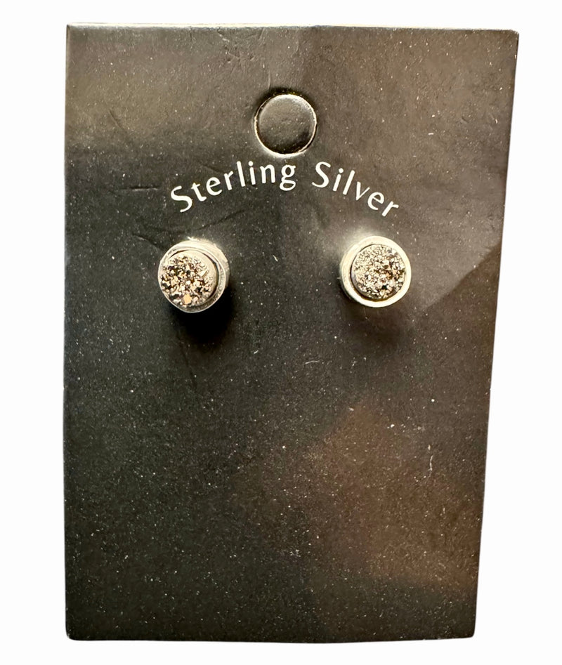 .925 Silver Crystal Earrings - Gem Center USA INC