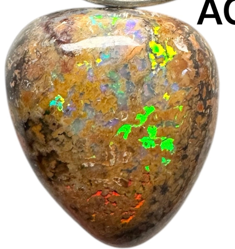 Fire Opal in Matrix from Magdalena Mexico Grade AAA-B - Gem Center USA INC