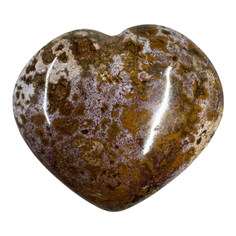 Polished Stone Hearts 1-2 inches