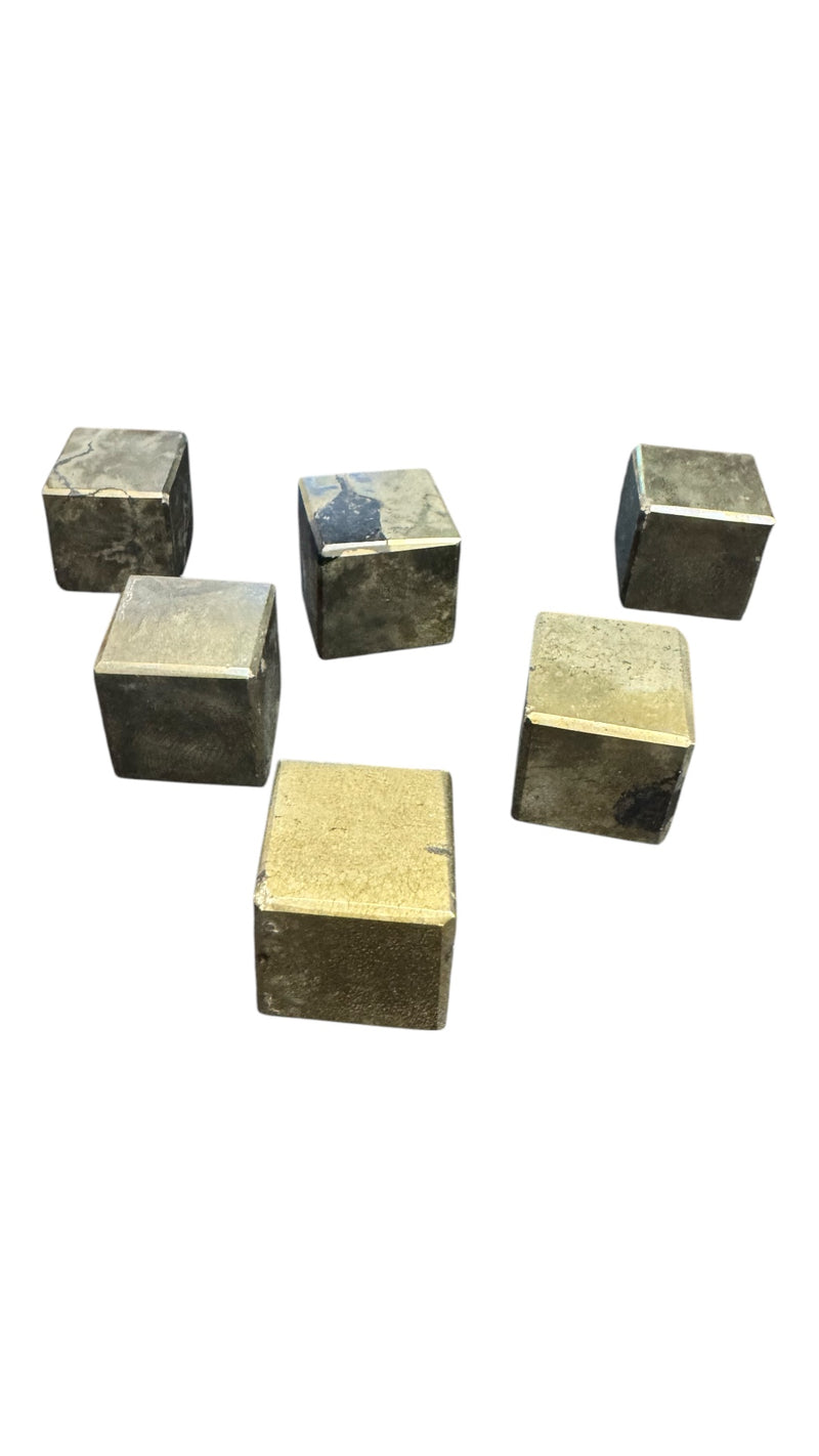 Pyrite Polished Cubes