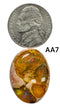 Fire Opal in Matrix from Magdalena Mexico Grade AAA-B - Gem Center USA INC