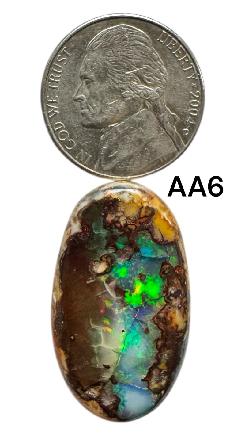 Fire Opal in Matrix from Magdalena Mexico Grade AAA-B - Gem Center USA INC