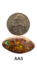 Fire Opal in Matrix from Magdalena Mexico Grade AAA-B - Gem Center USA INC