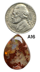 Fire Opal in Matrix from Magdalena Mexico Grade AAA-B - Gem Center USA INC