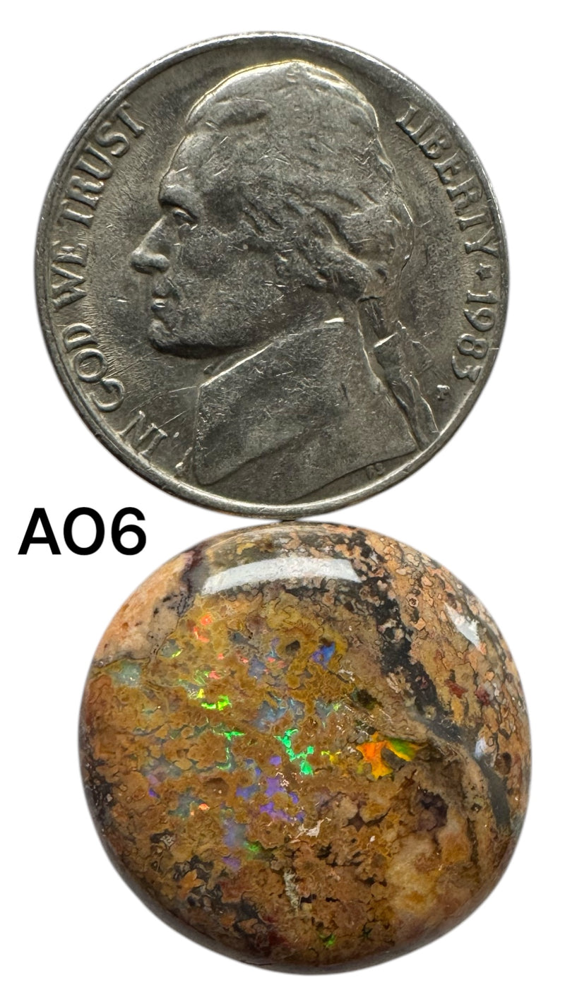 Fire Opal in Matrix from Magdalena Mexico Grade AAA-B - Gem Center USA INC