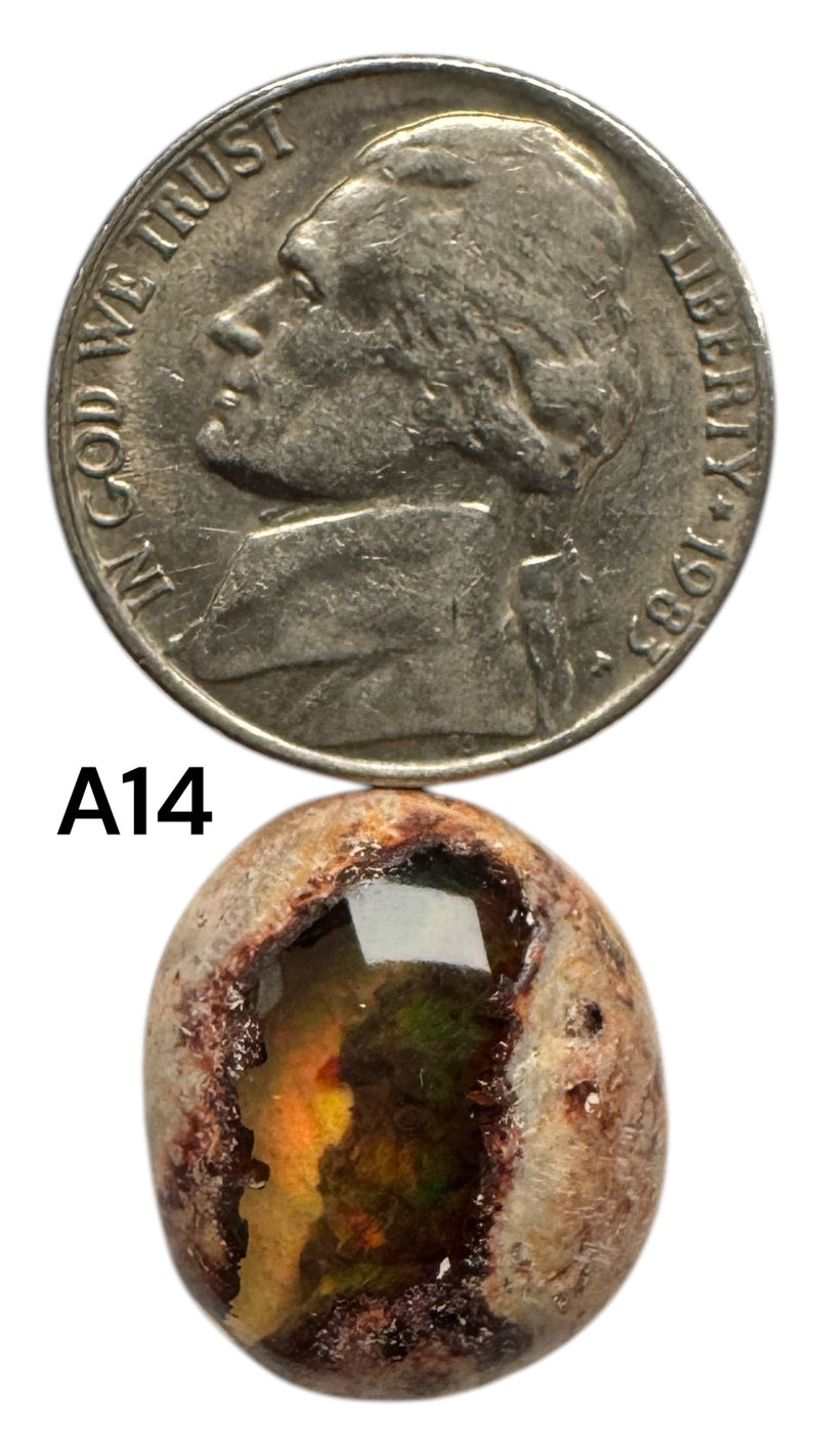 Fire Opal in Matrix from Magdalena Mexico Grade AAA-B - Gem Center USA INC