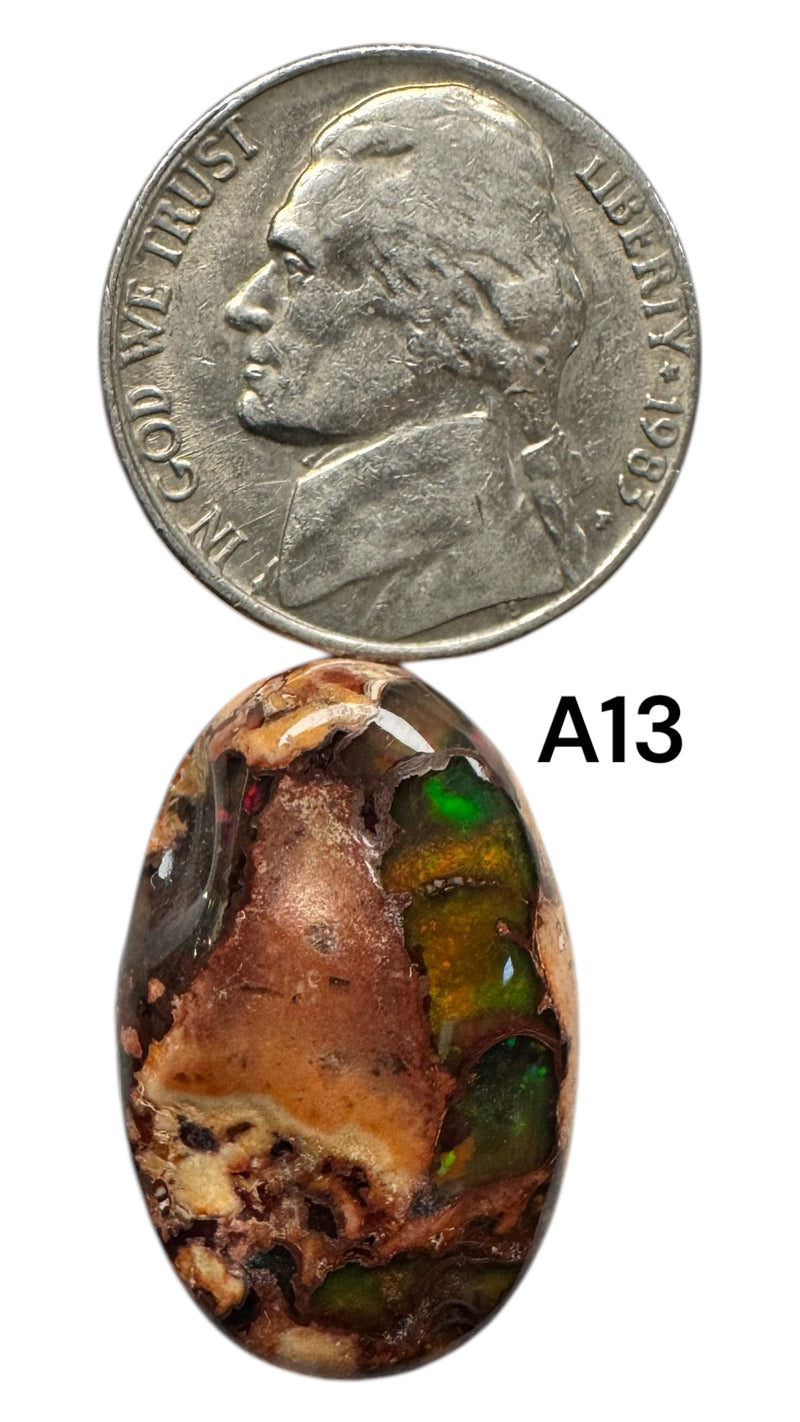 Fire Opal in Matrix from Magdalena Mexico Grade AAA-B - Gem Center USA INC