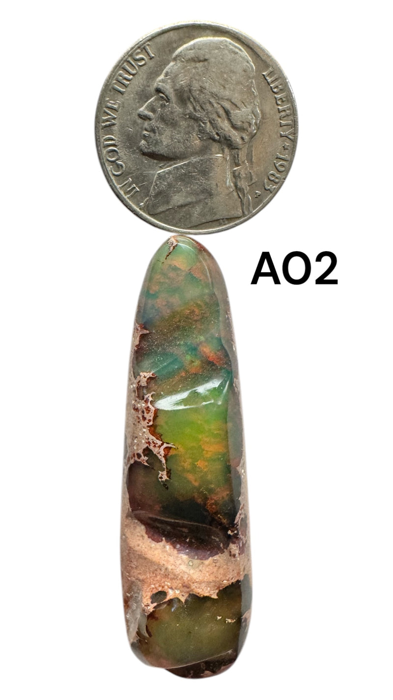 Fire Opal in Matrix from Magdalena Mexico Grade AAA-B - Gem Center USA INC