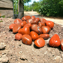 Red Jasper Tumble Polished Stones - Gem Center USA INC