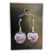 .925 Silver Crystal Earrings - Gem Center USA INC