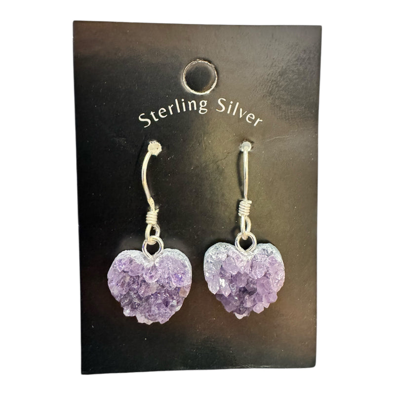 .925 Silver Crystal Earrings - Gem Center USA INC