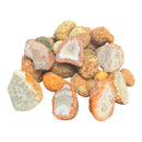 Moroccan Agate Mostly Solid Tiny Geodes Whole Nodules Mine Run