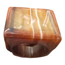 Solid Agate Rings Flat Top - Gem Center USA INC