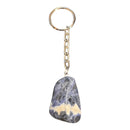 Tumble Polished Key Chains - Gem Center USA INC