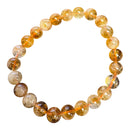 Citrine 8mm Round Bracelets