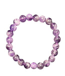 Amethyst 8mm Round Bracelets - Gem Center USA INC