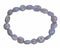Blue Chalcedony Blue Lace Agate Gemstone Nugget Bracelets - Gem Center USA INC