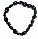 Blue Tigers Eye Nugget Bracelets - Gem Center USA INC