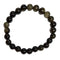 Gold Sheen Obsidian 8mm Round Bracelets - Gem Center USA INC